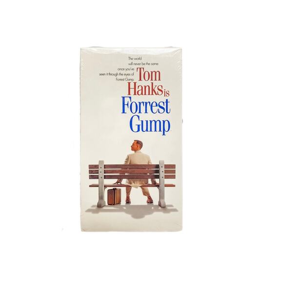 Forrest Gump VHS 1994 Tom Hanks Gary Sinise Sally Field Watermark New Sealed - Picture 1 of 6